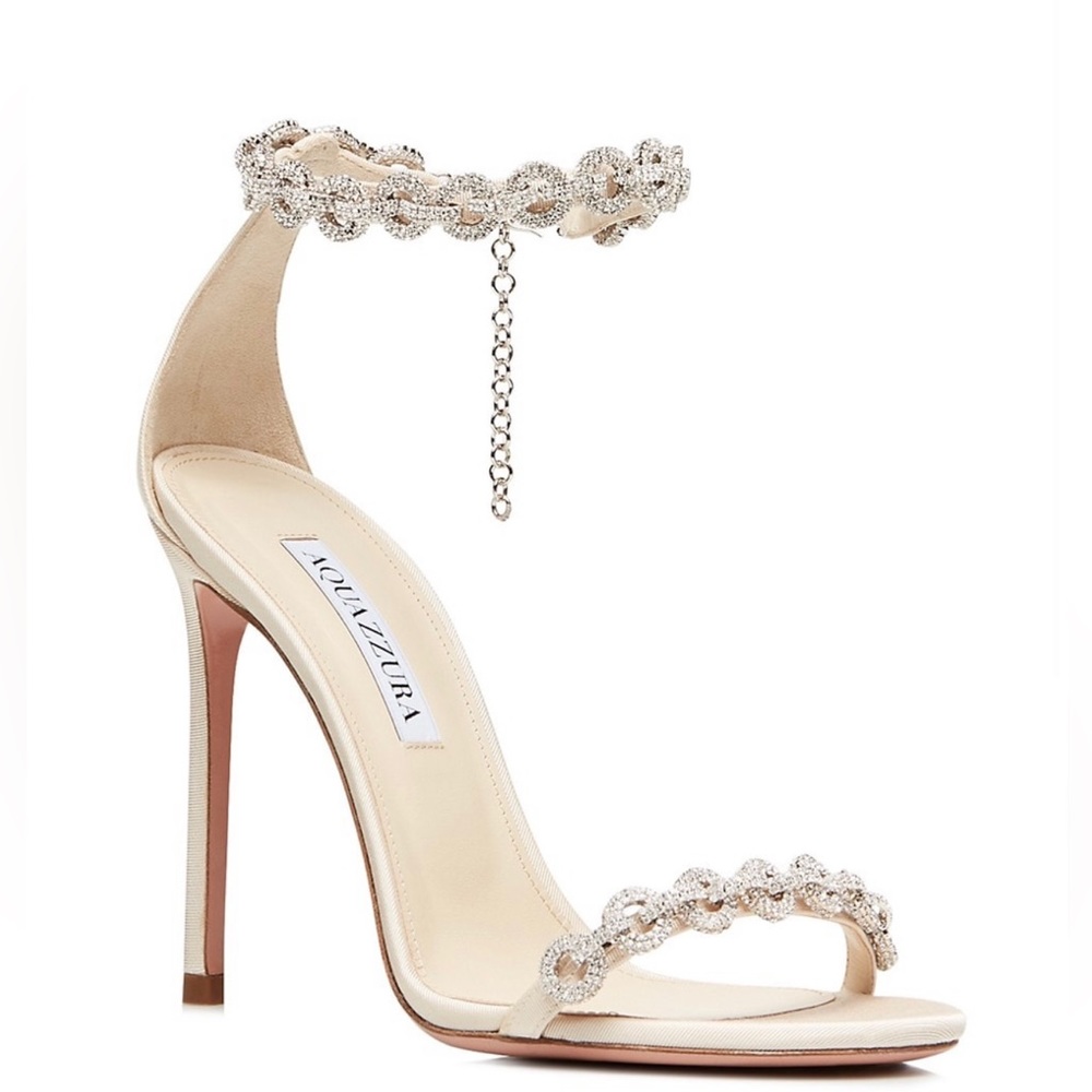 Aquazzura Love Link Ankle Strap Sandals
